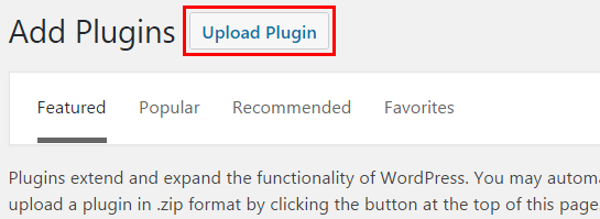 Installing the Plugin