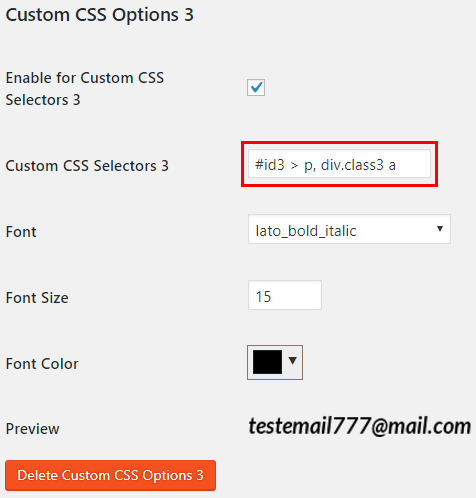 General Settings